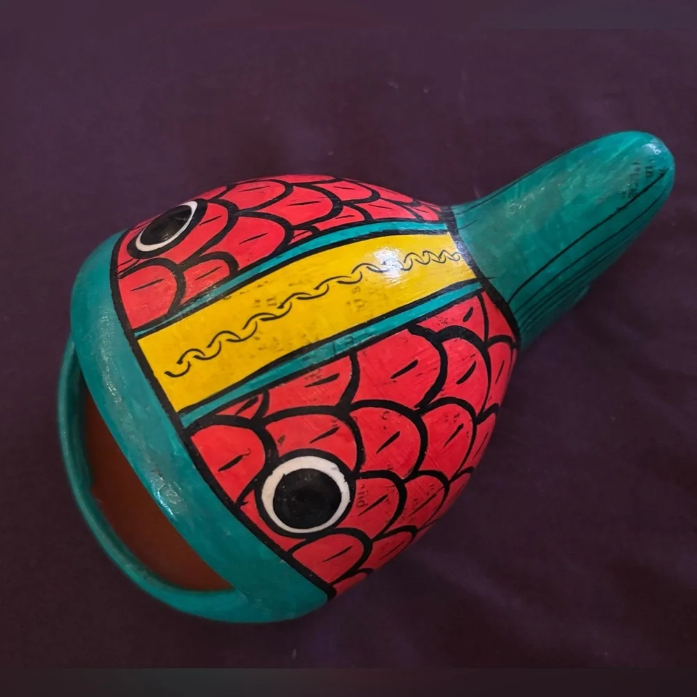 Vintage Mexican Folk Art Ceramic Sponge holder - Picture 1 of 5